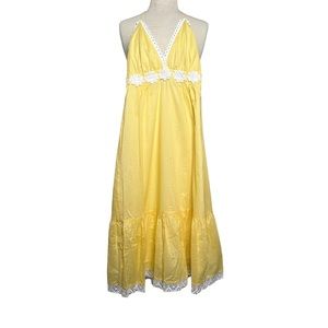 Julie Haus T-Length Yellow Laura Dress